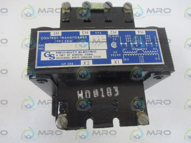 HEVI-DUTY W075 TRANSFORMER *NEW IN BOX*