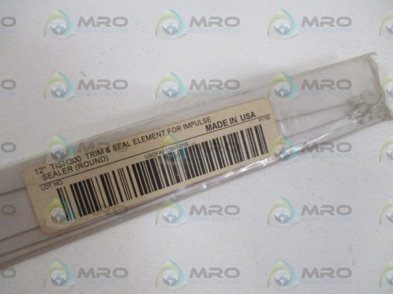 ASSOCIATED 83-741 12" TISH TRIM & SEALED ELEMENT * ORIGINAL PACKAGE *