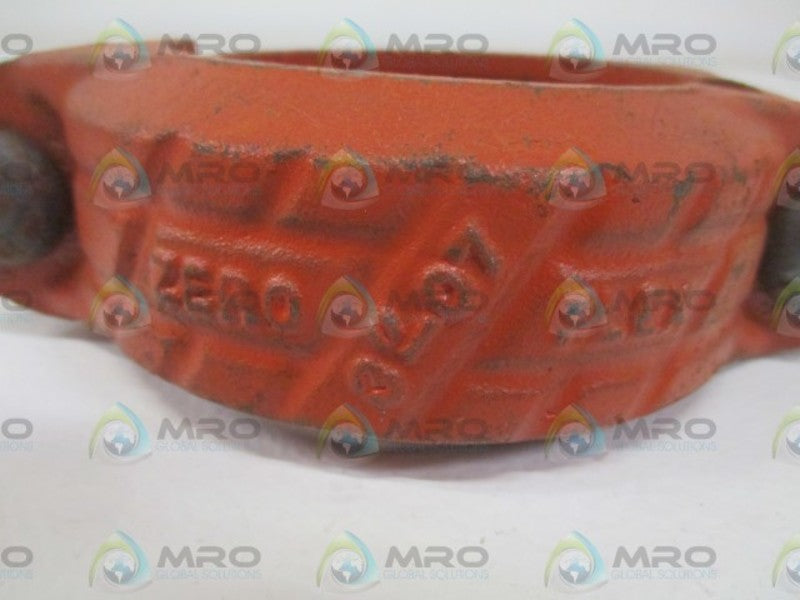 ZERO FLEX 3"-07 COUPLIN CLAMP *NEW NO BOX*