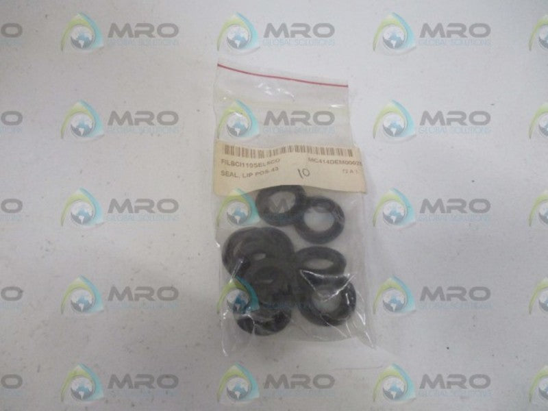 LOT OF 20 FILBCI110SEL5CO LIP SEAL *NEW IN A BAG*