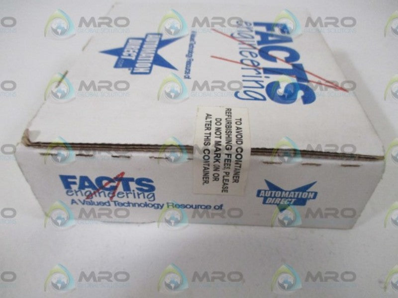 FACTS ENGINEERING F3-08TRS-1 * FACTORY SEALED *