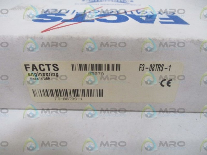 FACTS ENGINEERING F3-08TRS-1 * FACTORY SEALED *