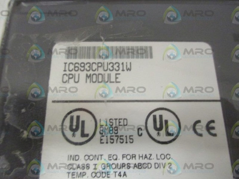 GE FANUC IC693CPU331W CPU MODULE * ORIGINAL PACKAGE *