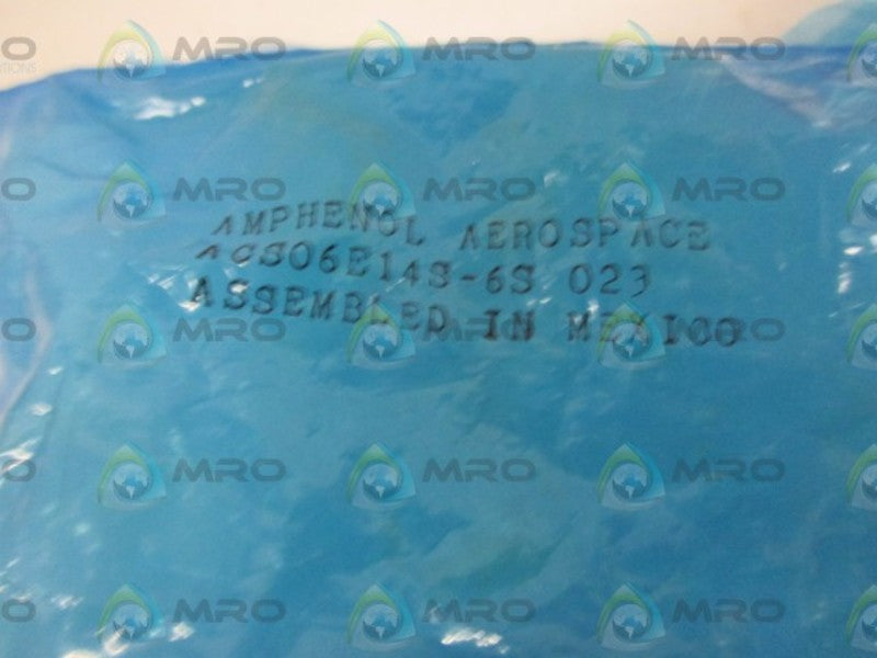 AMPHENOL ACS06E14S-6S CONNECTOR * NEW IN A FACTORY BAG *