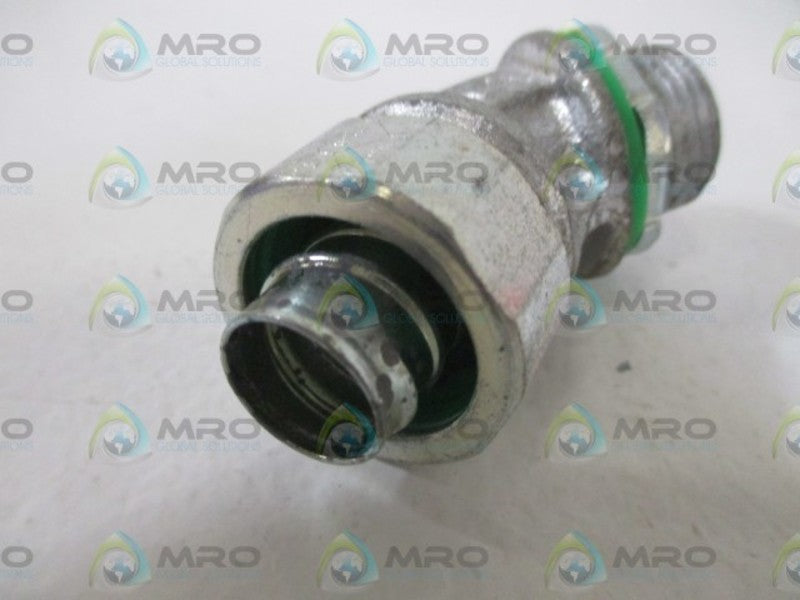 LOT OF 10 L.H.DOTTIE SL4550 1/2" 45* LIQUIDTIGHT CONNECTOR *NEW IN BOX*