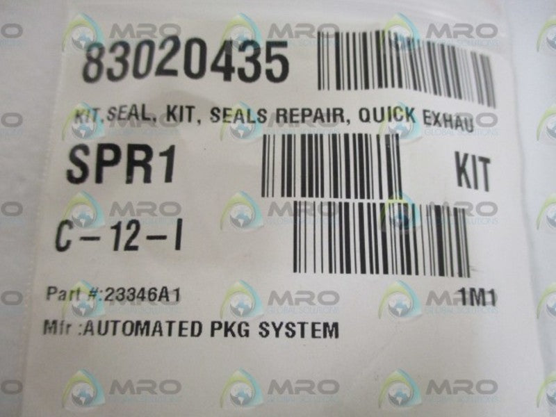 AUTOMATED 23346A1 SEAL REPAIR KIT * NEW IN A BAG *