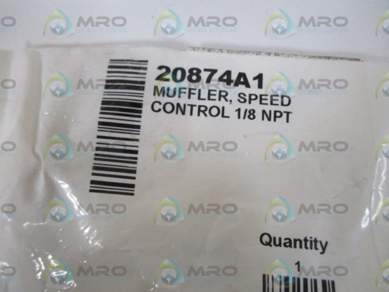 AUTOMATED 20874A1 1/8" SPEED MUFFLER CONTROL * NEW IN A BAG *