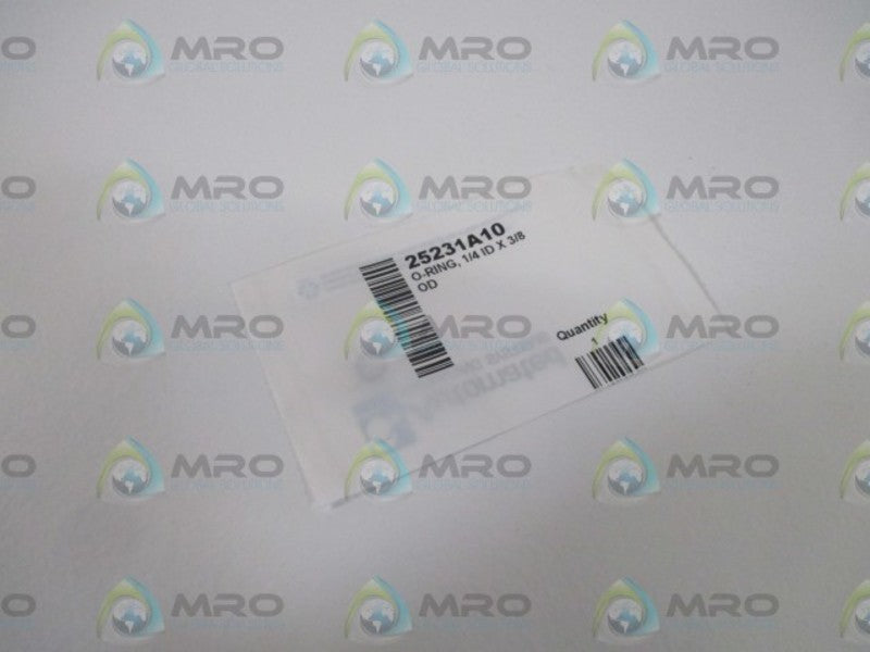AUTOMATED 25231A10 O-RING 1/4" ID X 3/8" OD * NEW IN A FACTORY BAG *