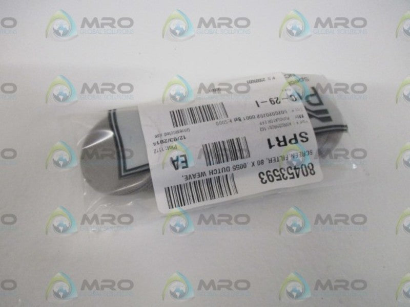 LOT OF 100 PUROLATOR EFP AS80055RD01.562 FILTER SCREEN *NEW IN A BAG*