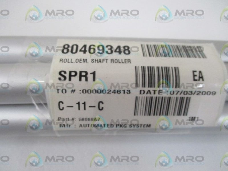 LOT OF 7 AUTOMATED 58069A7 SHAFT ROLLER *NEW NO BOX*