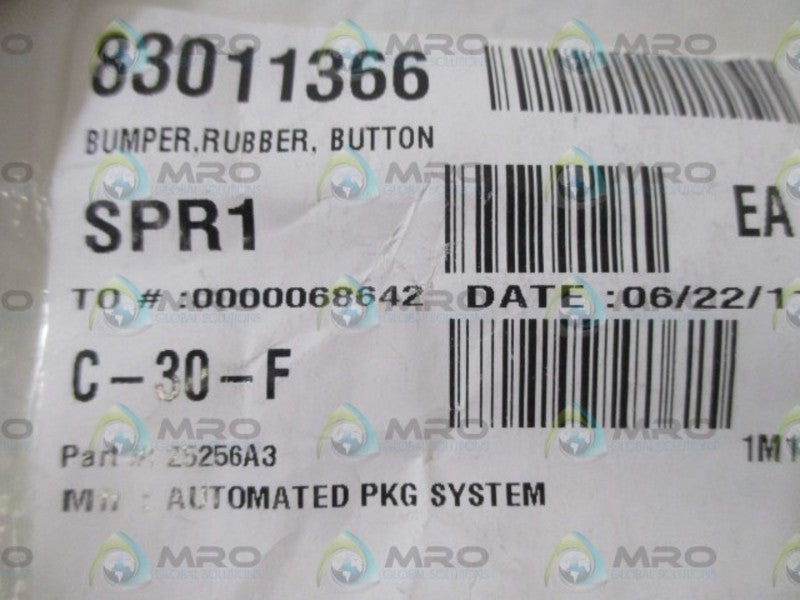 LOT OF 13 AUTOMATED 2556A3 BUMPER, RUBBER, BUTTON *NEW IN A BAG*