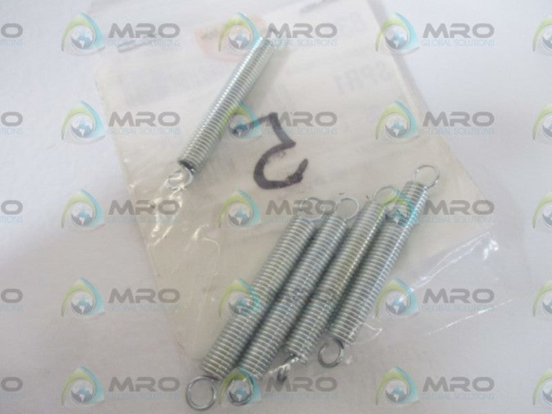 LOT OF 5 AUTOMATED 20691A7 EXTENSION SPRING *NEW IN A BAG*