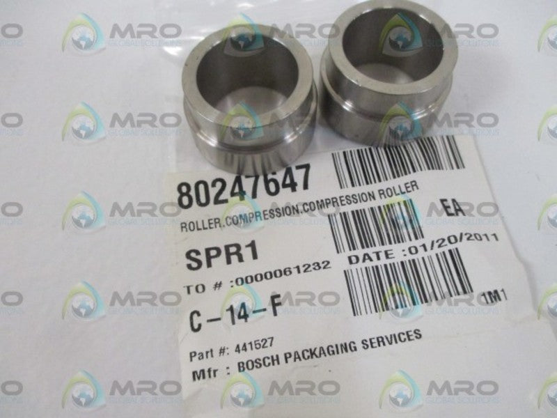 LOT OF 2 BOSCH 441527 COMPRESSION ROLLER *NEW NO BOX*