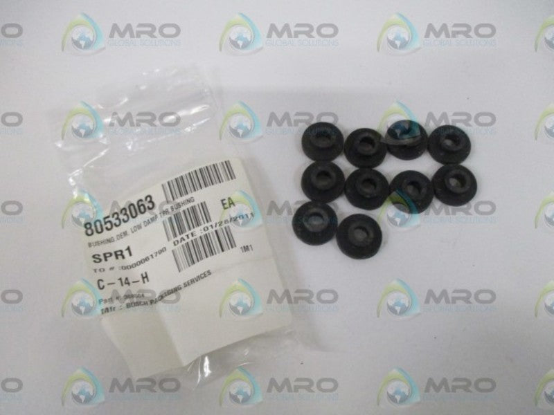 LOT OF 10 BOSCH 368504 LOW DAMP TPR BUSHING *NEW NO BOX*