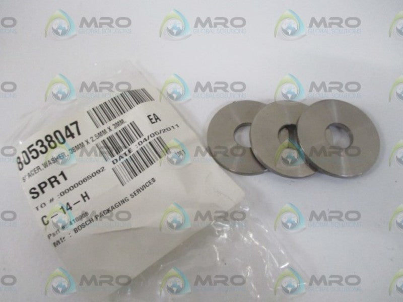 LOT OF 3 BOSCH 410008 WASHER SPACER *NEW NO BOX*