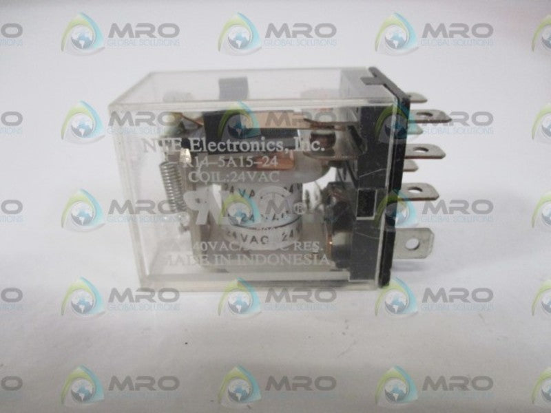 LOT OF 20 NTE R14-5A15-24 RELAY *USED*