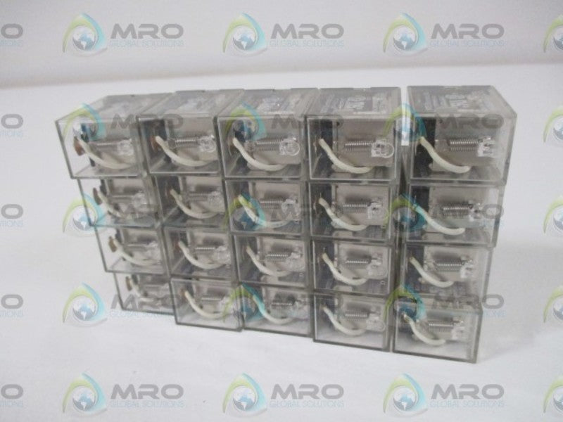LOT OF 20 NTE R14-5A15-24 RELAY *USED*