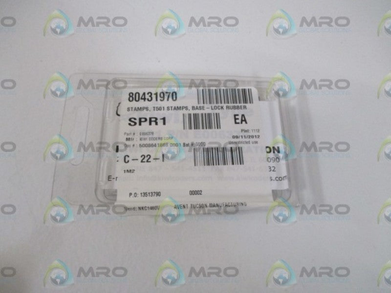 KIWI CORP. E006378 T501 STAMPS * ORIGINAL PACKAGED *