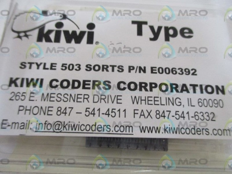 LOT OF 41 KIWI COPR. E006392 M STAMP *ORIGINAL PACKAGE*