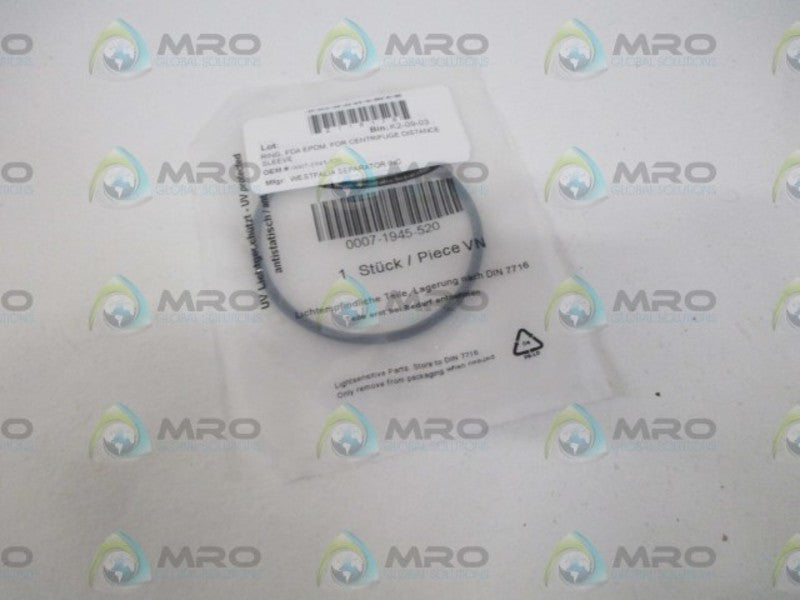 WESTFALIA 0007-1945-520 O-RING * NEW IN A FACTORY BAG *