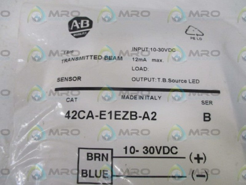 ALLEN BRADLEY 42CA-E1EZB-A2 SER.B SWITCH (NO RINGS) * NEW IN A FACTORY BAG *