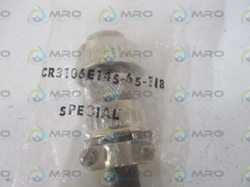 CR3106E14S-6S-118 PLUG CONNECTOR * NEW IN A FACTORY BAG *