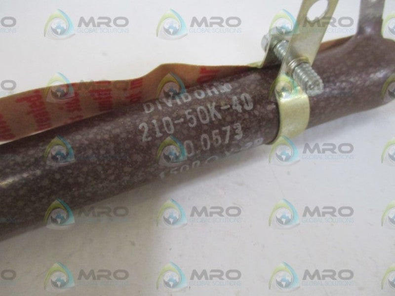 LOT OF 3 OHMITE 210-50K-40 (0573) RESISTOR *NEW NO BOX*