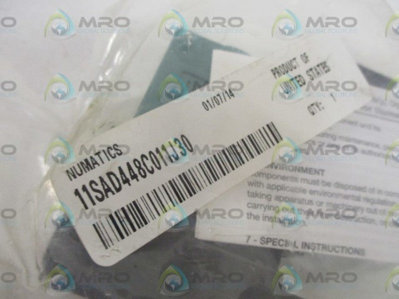 NUMATICS 11SAD448C011J30 SOLENOID VALVE * NEW IN A FACTORY BAG *
