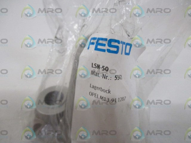 FESTO LSN-50 CLEVIS FOOT MOUNTING KIT * NEW IN A FACTORY BAG *