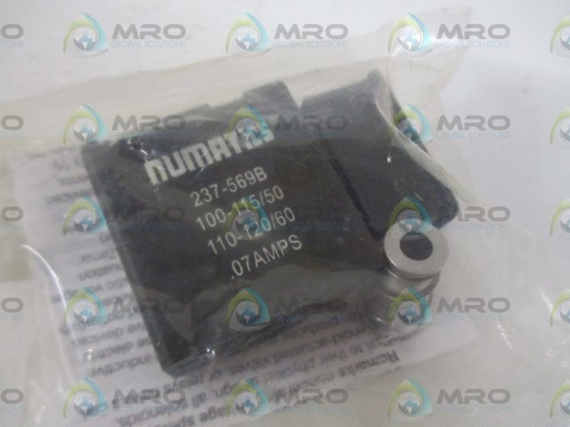 NUMATICS 237-569 SOLNEOID ASSEMBLY * NEW IN FACTORY BAG *