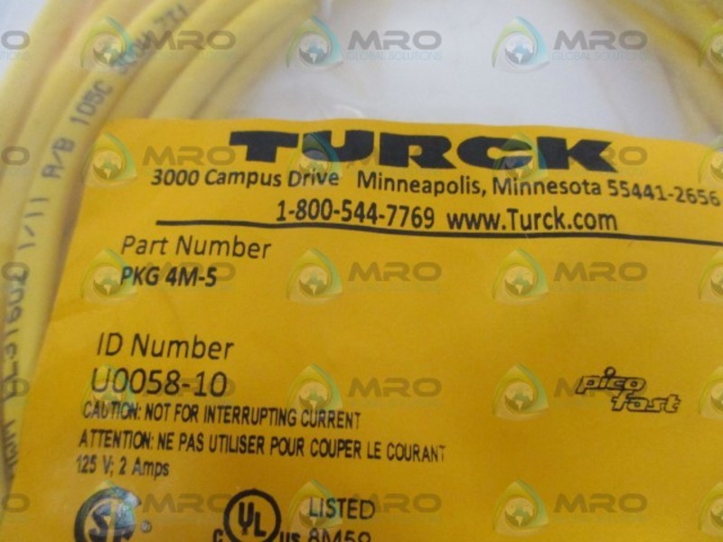 TURCK PKG 4M-5 PROXIMITY SWITCH * NEW IN FACTORY BAG *