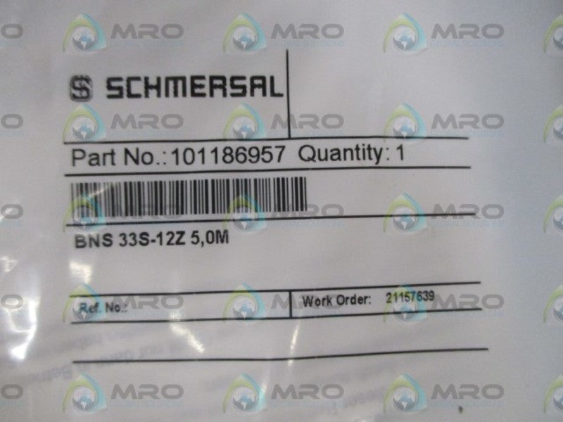 SCHMERSAL BNS 33S-12Z 5,0M CABLE * NEW IN A FACTORY BAG *