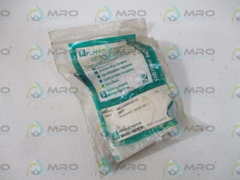 PEPPERL+FUCHS NBN4-12GM60-WO-V12 PROXIMITY SENSOR * NEW IN FACTORY BAG*