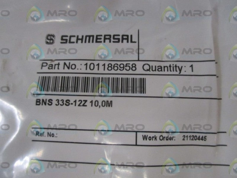 SCHMERSAL BNS 33S-12Z 10,0M CABLE * NEW IN A FACTORY BAG *