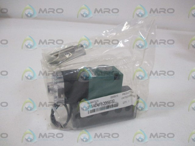 NUMATICS 11SAD411O000030 SOLENOID VALVE * NEW IN FACTORY BAG *