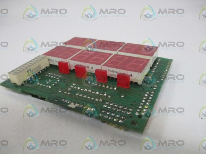 ABB C190070273/0270B PC BOARD CHART RECORDER DISPLAY BOARD *NEW NO BOX*