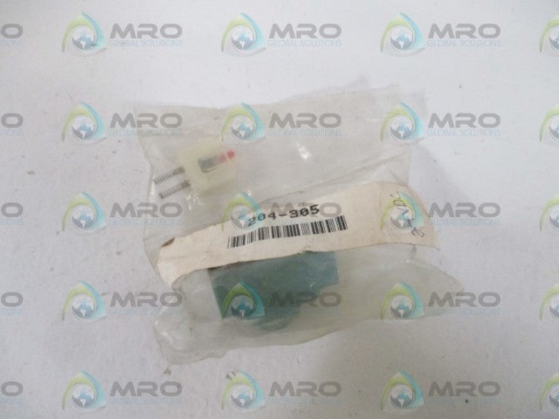 NUMATICS 204-305 END CAP FLUSH * NEW IN A BAG *