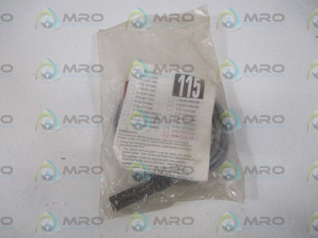 SENTROL 115-7Y-12J INTERLOCK SWITCH (AS PICTURED) * NEW IN A BAG *