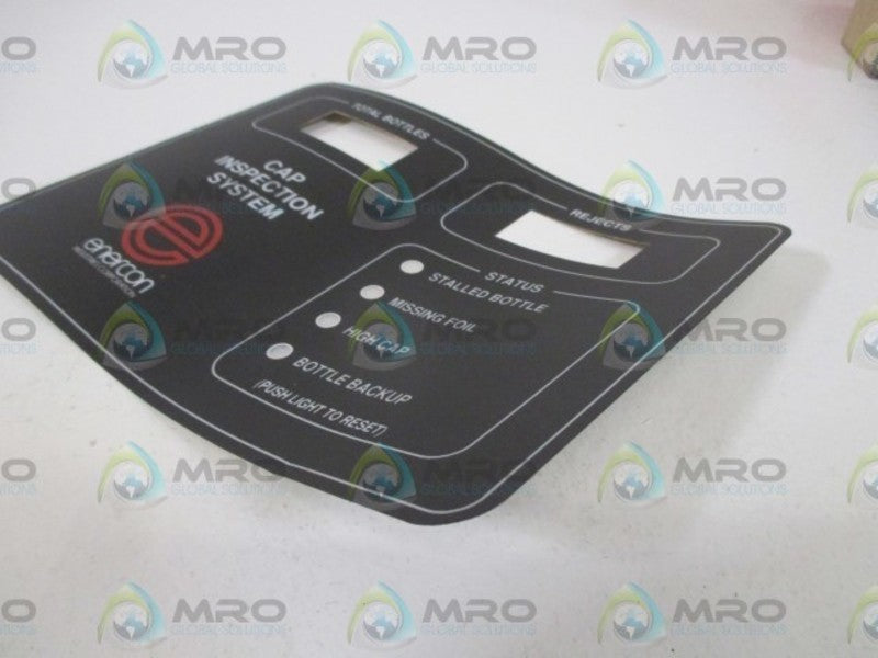 ENERCON CAP INSPECTION SYSTEM PANEL *NEW NO BOX*