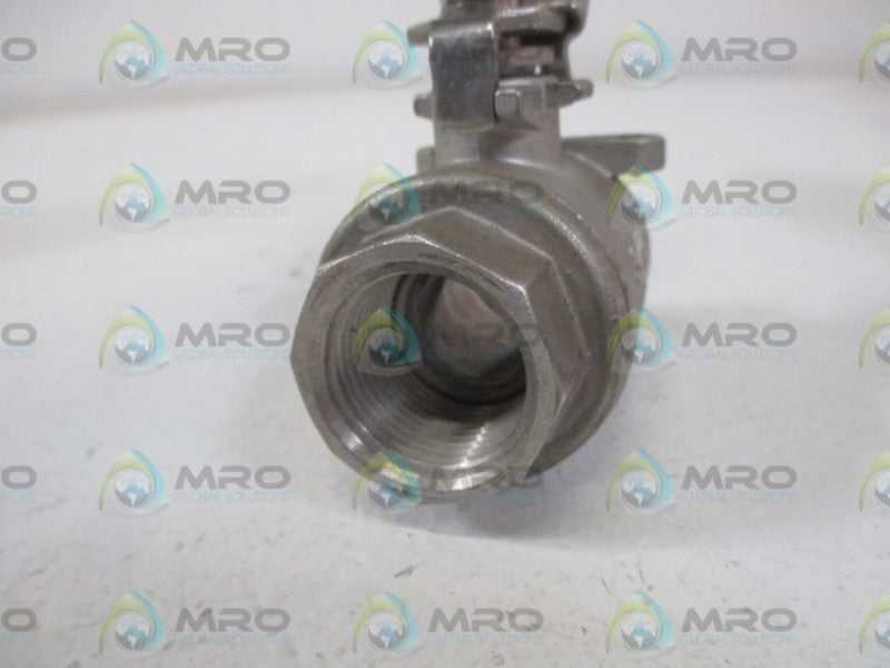 FASTENAL 3/4" 316 1000 WOG BALL VALVE *NEW NO BOX*