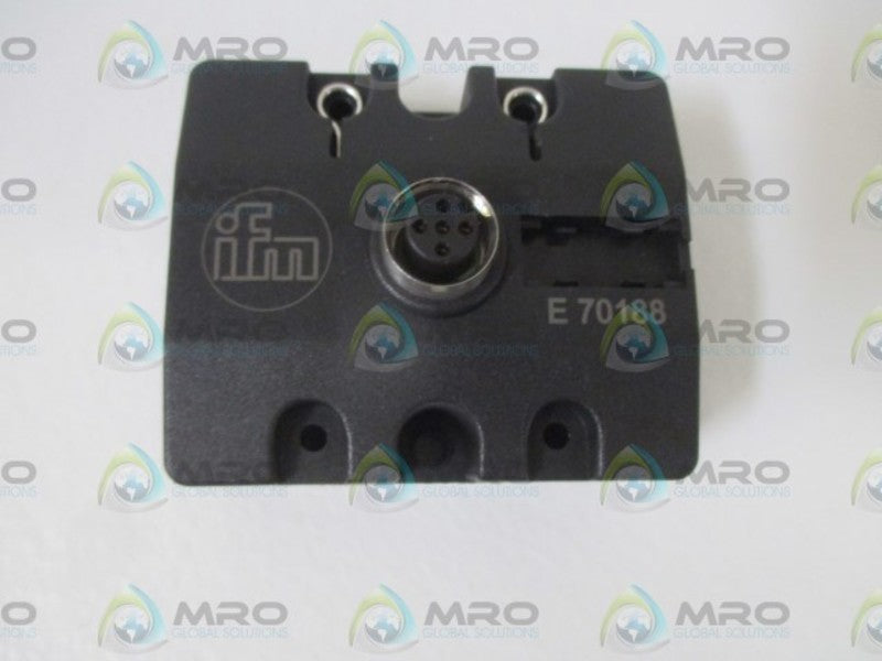 IFM EFECTOR E70188 FLAT CABLE ADAPTER * NEW IN FACTORY BAG *