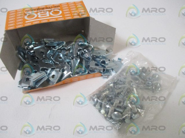 LOT OF 25 OBO BETTERMANN GSV 34 G (6016 596)STAHL, GALVANISH *NEW IN BOX*