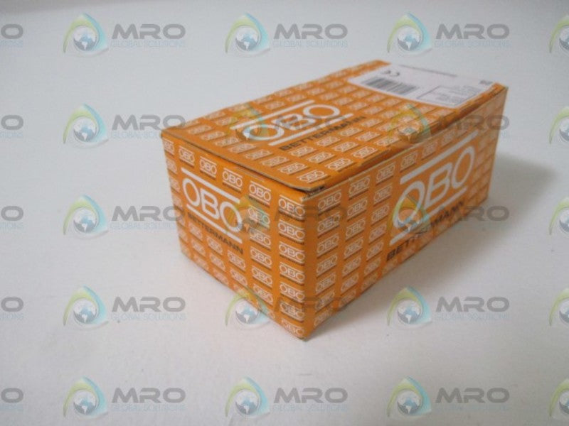 LOT OF 25 OBO BETTERMANN GSV 34 G (6016 596)STAHL, GALVANISH *FACTORY SEALED*