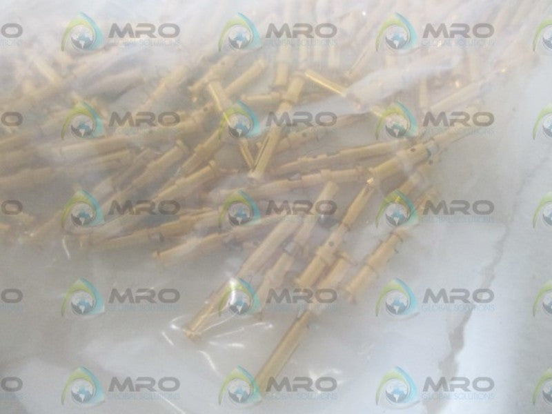 LOT OF 100 HARTING R15-BU-C(AU)  PIN CONNECTOR *NEW IN A FACTORY BAG*
