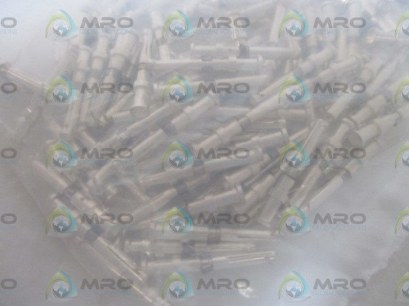 LOT OF 100 HARTING R15-BU-C PIN CONNECTOR *NEW IN A FACTORY BAG*