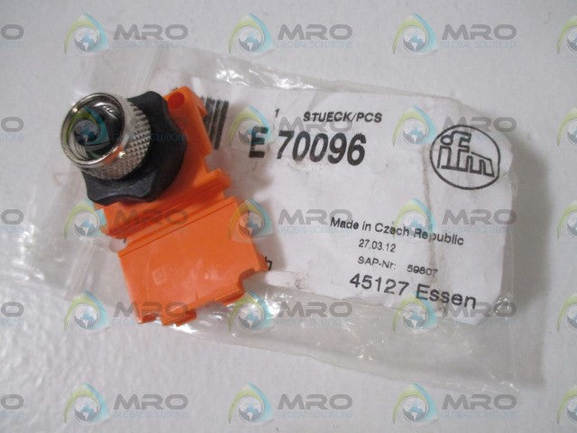 IFM EFECTOR E70096 INSULATION DISPLACEMENT CONNECTOR * NEW IN FACTORY BAG *