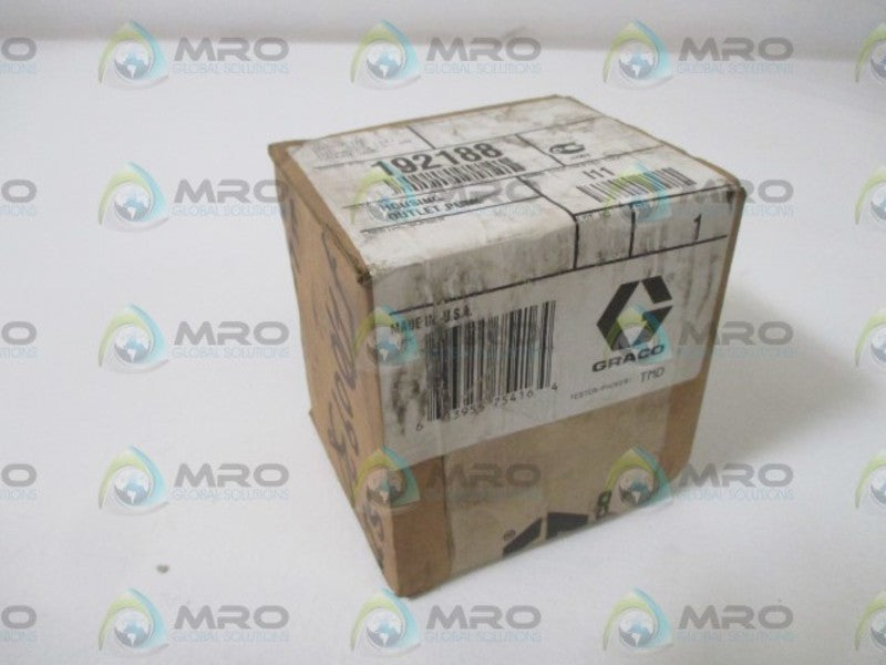 GRACO 192188 HOUSING OUTLET, PUMP * FACTORY SEALED *