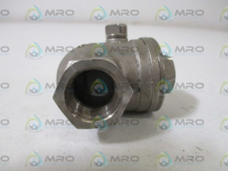 INDUSTRIAL MRO 1/2 CF8M 200 VALVE BODY *USED*