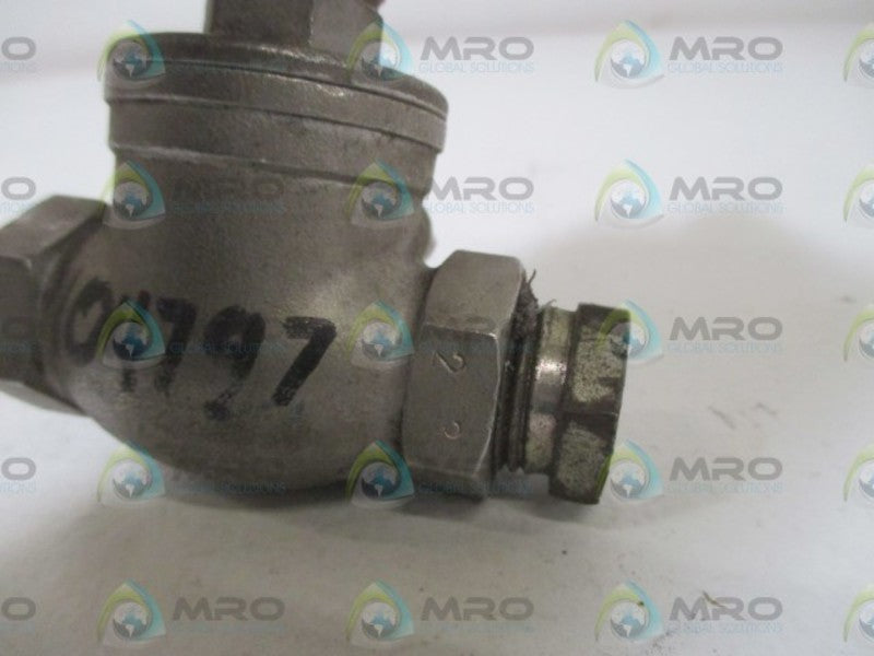 INDUSTRIAL MRO 1/2 CF8M 200 VALVE BODY *USED*