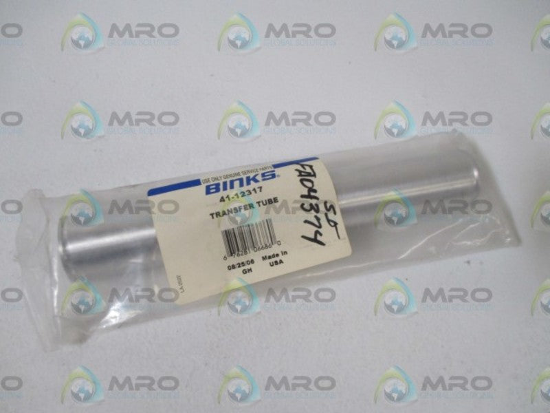 BINKS 41-12317 TRANSFER TUBE * NEW IN A BAG *